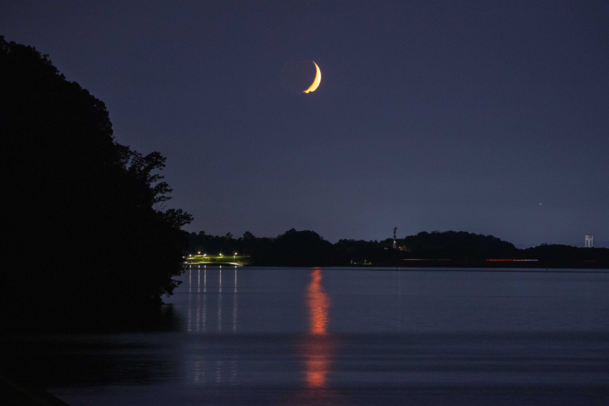 The Four Day Old Moon